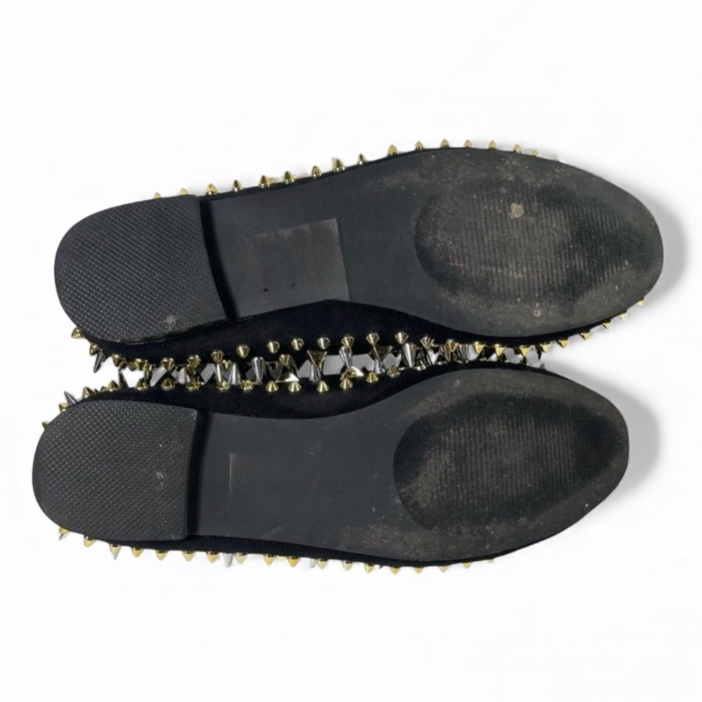 Studded Black Loafers - Picture 13 of 15